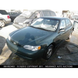 Fresno Acura on Used 2000 Toyota Corolla Parts Car   Green With Gray Interior  4