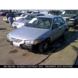 Fresno Acura on Used 2002 Toyota Corolla Parts Car Silver With Gray Interior 4