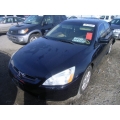 Used 2003 Honda Accord EX Parts Car - Black with tan interior, 4 cylinder, Automatic transmission