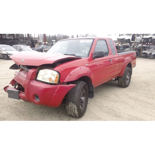Used 2004 Nissan Frontier Parts Car Red With Gray Interior