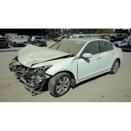 Used 2008 Honda Accord Parts Car White With Tan Leather