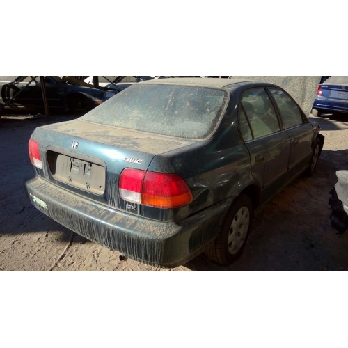 Used 1998 Honda Civic Dx Parts Car Green With Brown