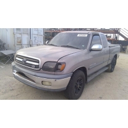 Used 2000 Toyota Tundra Parts Car - Gray with brown interior, 8 cylinder engine, automatic transmission