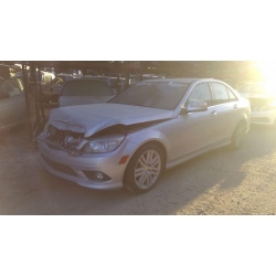 Used 2009 Mercedes Benz C300 Parts Car - Silver with gray interior, 6 cyl engine, manual transmission