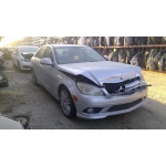 Used 2009 Mercedes Benz C300 Parts Car - Silver with gray interior, 6 cyl engine, manual transmission