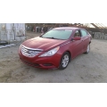 Used 2011 Hyundai Sonata Parts Car - Red with tan interior, 4-cylinder, automatic transmission