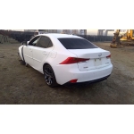 Used 2019 Lexus IS300 Parts Car - White with Black/red interior, 4-cylinder engine, Automatic transmission