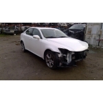 Used 2010 Lexus IS250 Parts Car - White with tan interior, 6 cylinder engine, Automatic transmission