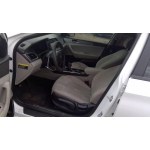 Used 2016 Hyundai Sonata Parts Car - White with tan interior, 4-cylinder, automatic transmission