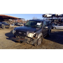 Used 2004 Toyota Sequoia Parts Car - Gray with gray interior, 4.7L 8 cylinder engine, automatic transmission