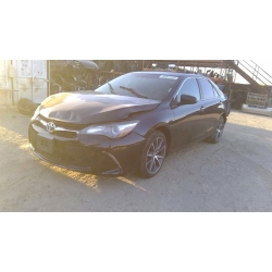 Used 2016 Toyota Camry Parts Car - Blue with black interior, 4-cylinder engine, automatic transmission