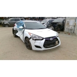 Used 2012 Hyundai Veloster Parts Car - White with gray interior, 4-cylinder, automatic transmission