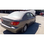 Used 2004 Toyota Corolla Parts Car - Silver with grey interior, 4 cylinder engine, Automatic transmission