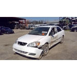 Used 2006 Toyota Corolla Parts Car - White with gray interior, 4 cylinder engine, automatic transmission