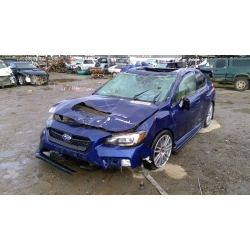 Used 2016 Subaru WRX Parts Car - Blue with black interior, 4 cylinder engine, manual transmission