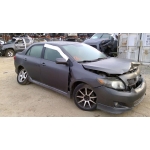 Used 2009 Toyota Corolla Parts Car - Grey with black interior, 4 cylinder engine, Automatic transmission