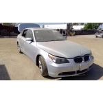 Used 2007 BMW 550i Parts Car - Silver with black interior, 8 cyl engine, automatic transmission