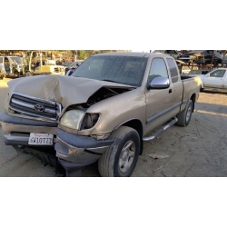 Used 2002 Toyota Tundra Parts Car - gold with brown interior, 8 cylinder engine, automatic transmission