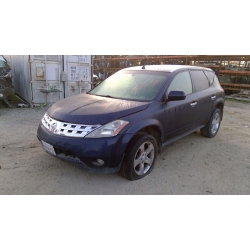 Used 2005 Nissan Murano Parts Car - Blue with tan interior, 6 cyl engine, automatic transmission