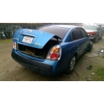 Used 2003 Nissan Altima Parts Car - Blue with gray interior, 4 cyl engine, automatic transmission