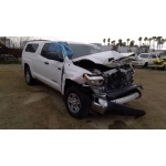 Used 2015 Toyota Tundra Parts Car - White with gray interior, 8 cylinder engine, automatic transmission