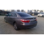 Used 2015 Toyota Camry Parts Car - Gray with gray interior, 4 cylinder engine, automatic transmission