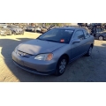 Used 2002 Honda Civic EX Parts Car - Silver with black interior, 4-cylinder engine, automatic transmission