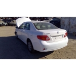 Used 2010 Toyota Corolla Parts Car - White with gray interior, 4-cylinder engine, Automatic transmission