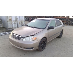Used 2006 Toyota Corolla Parts Car - Gold with tan interior, 4-cylinder engine, Automatic transmission