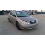 Used 2006 Toyota Corolla Parts Car - Gold with tan interior, 4-cylinder engine, Automatic transmission