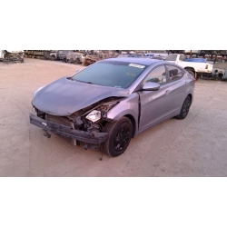 Used 2016 Hyundai Elantra Parts Car - Gray with gray interior, 4-cylinder, automatic transmission