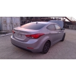 Used 2016 Hyundai Elantra Parts Car - Gray with gray interior, 4-cylinder, automatic transmission