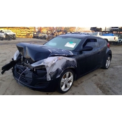 Used 2015 Hyundai Veloster Parts Car - Black with black interior, 4-cylinder, automatic transmission