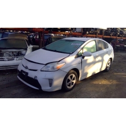 Used 2014 Toyota Prius Parts Car - White with grey interior, 4-cylinder engine, automatic transmission