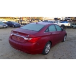 Used 2011 Hyundai Sonata Parts Car - Red with tan interior, 4-cylinder, automatic transmission