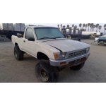 Used 1990 Toyota Pickup Parts Car - White with blue interior, 6-cylinder engine, 5 speed transmission