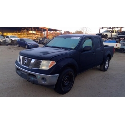 Used 2007 Nissan Frontier Parts Car - Black with tan interior, 6-cyl engine, automatic transmission