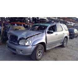 Used 2003 Toyota Sequoia Parts Car - Silver with grey interior, 4.7L engine, automatic transmission