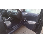 Used 2013 Hyundai Veloster Parts Car - Black with tan interior, 4-cylinder, automatic transmission