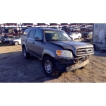 Used 2004 Toyota Sequoia Parts Car - Gray with gray interior, 4.7L 8 cylinder engine, automatic transmission