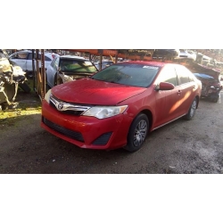 Used 2014 Toyota Camry Parts Car - Red with tan interior, 4-cylinder engine, Automatic transmission