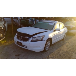 Used 2008 Honda Accord Parts Car -White with tan interior, 4cyl engine, 5speed transmission