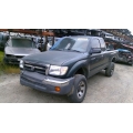 Used 2000 Toyota Tacoma Parts Car - Green with Blue interior, 4cyl engine, automatic transmission