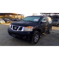 Used 2008 Nissan Armada Parts Car - Black with black interior, 8cyl engine, automatic transmission