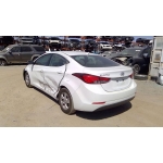 Used 2015 Hyundai Elantra Parts Car - White with gray interior, 4-cylinder, automatic transmission