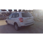 Used 2015 Subaru Forester Parts Car - White with Gray interior, 4-cylinder engine, automatic transmission
