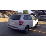 Used 2015 Subaru Forester Parts Car - White with Gray interior, 4-cylinder engine, automatic transmission