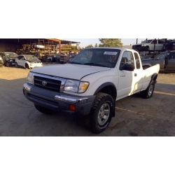 Used 1999 Toyota Tacoma Parts Car - White with tan interior, 6-cyl engine, manual transmission