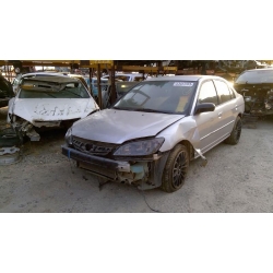 Used 2005 Honda Civic Parts Car - Silver with gray interior, 4 cylinder engine, automatic transmission