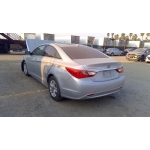 Used 2013 Hyundai Sonata Parts Car - Silver with gray interior, 4-cylinder, automatic transmission